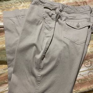 Khaki casual pants